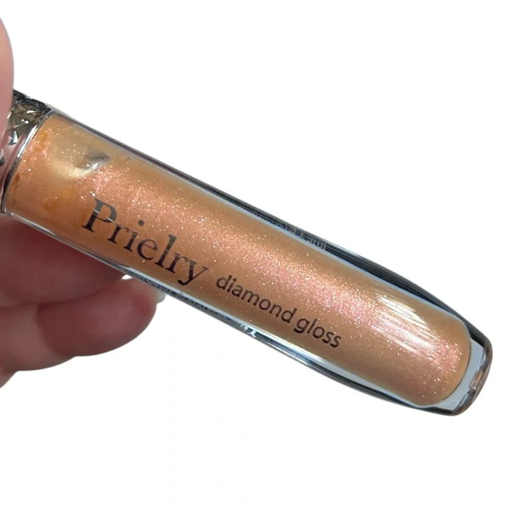 Cosline Prielry Diamond Gloss #32 Sheer Sparkling Lip Gloss Shimmer K-Beauty NWT